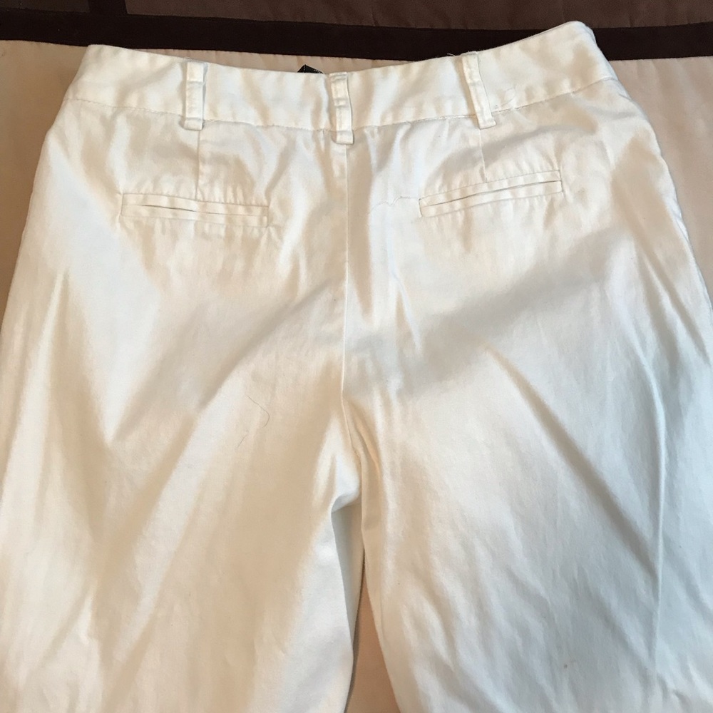 White Apostrophe Pants